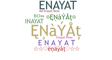 Segvārds - Enayat