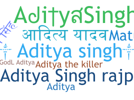 Segvārds - AdityaSingh