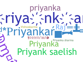 Segvārds - Priyankar