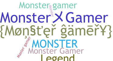 Segvārds - monstergamer