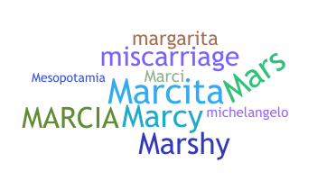 Segvārds - Marcia