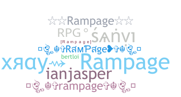 Segvārds - Rampage