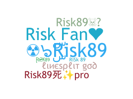 Segvārds - risk89