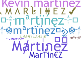 Segvārds - Martinez