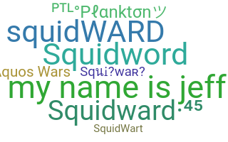 Segvārds - Squidward