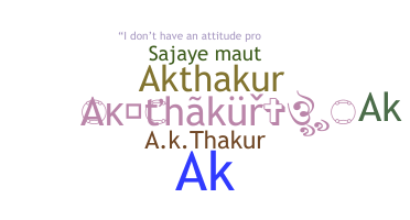 Segvārds - AkThakur