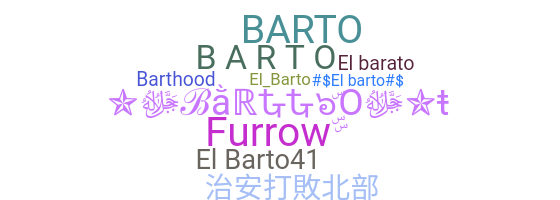 Segvārds - Barto