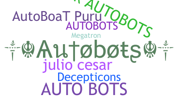 Segvārds - Autobots