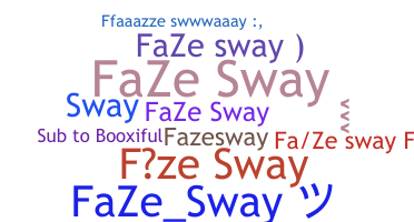 Segvārds - FaZeSway