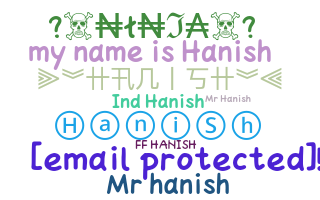 Segvārds - Hanish