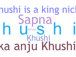 Segvārds - Khushil