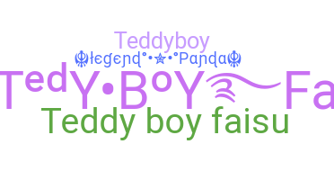 Segvārds - teddyboy