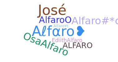 Segvārds - Alfaro