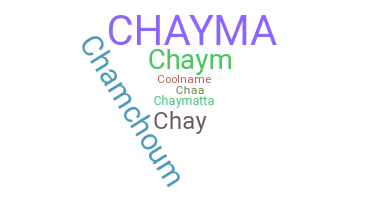 Segvārds - Chayma